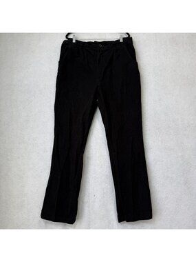 Bonne Pants Mens 2XL Black Cotton Canvas Chino Straight Leg Workwear Casual